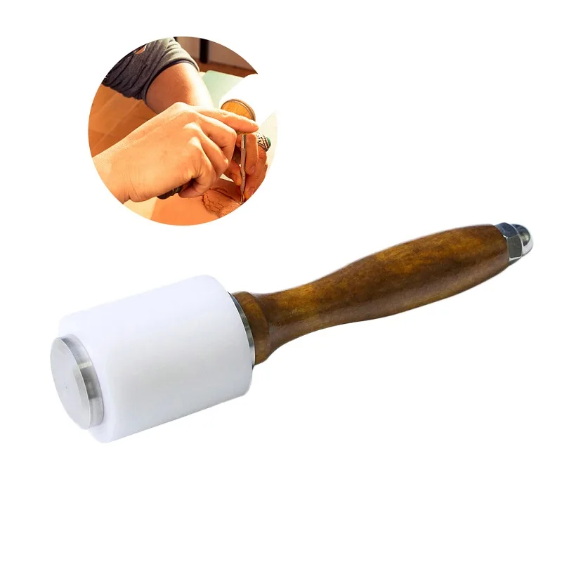

Stainless Steel Leather Stamping DIY Tools Set Craft Tool Kit For Leather Cutting Tools Hammer and Curving Tools