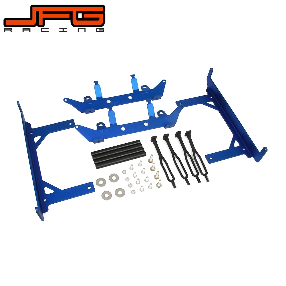 Мотоцикл решетка радиатора Обложка Кронштейн для KTM EXC excf XC XCF XCW xcfw MX эту SX SXF SXS SMR 125-500 ENDURO шесть дней - Цвет: blue