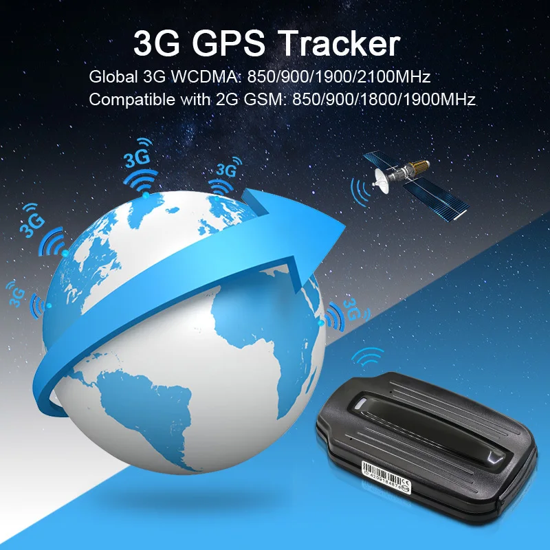 3g Автомобильный gps трекер LK209A-3g 6000 мАч длинный магнит в режиме ожидания автомобиля gps локатор актива водонепроницаемый ударное падение сигнализации веб-приложение