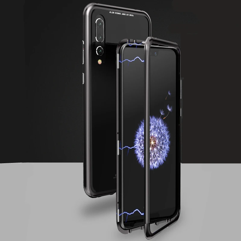 Для huawei P20 удобный телефонный Футляр Защита от царапин стеклянная задняя