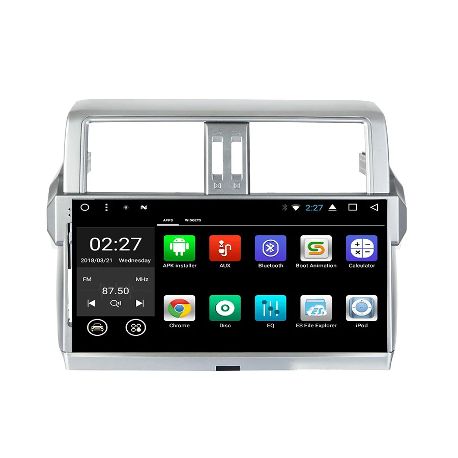 Best Asvegen Tesla 10.2 inch 2G+32G HD Touch Screen Android 7.1 Car DVD GPS Audio Bluetooth Multimedia For Toyota PRADO 2014 1 Best Asvegen Tesla 10.2 inch 2G+32G HD Touch Screen Android 7.1 Car DVD GPS Audio Bluetooth Multimedia For Toyota PRADO 2014 1
