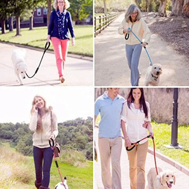 Нейлоновая веревка для собак, светоотражающие поводки для бега, Длинные скалолазание, веревка для средних и больших