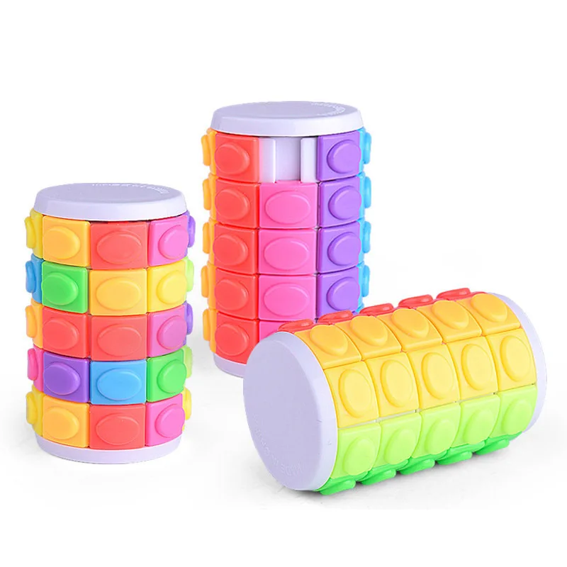 5 Layer 3D Fidget Toys Colorful Kawaii Magic Tower Kids Toy Educational Toys for Kid Adult Stress Relieve Toys Gift