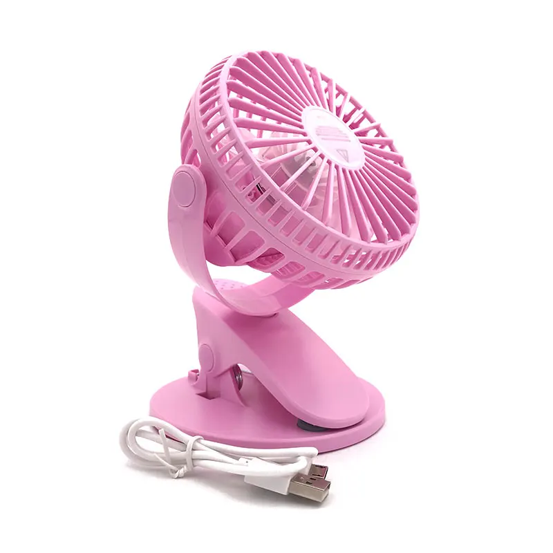 Mini Portable Cooling Fan Portable Mini USB Fan Desk ABS Computer Table Electric Fan Home Office Fans Mini Ventilator Color : Pink