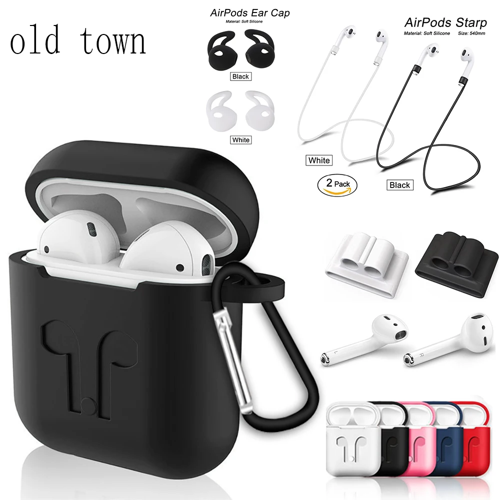 Для airpods чехол силиконовый earpods вкладыши 1:1 air стручки i 16 15 14 13 12 11 10 наушники-вкладыши tws с i16 i15 i14 i13 i12 i11 i10 аксессуары