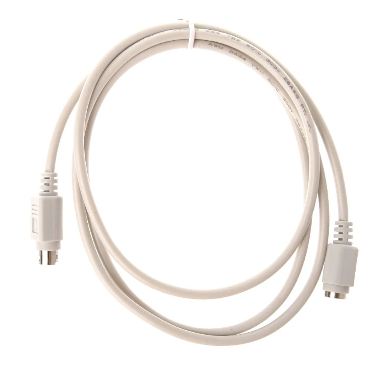 

2019 New PS/2 Keyboard Mouse Male To Female Extension Cable Lead 6 Pin Motherboard Mouse 1.5M/3M/5M