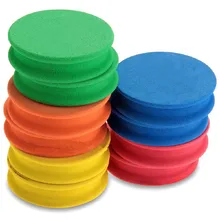 Практичный 10 шт. Круглый Одинарный паз пены катушки прочный для рыболовного крючка