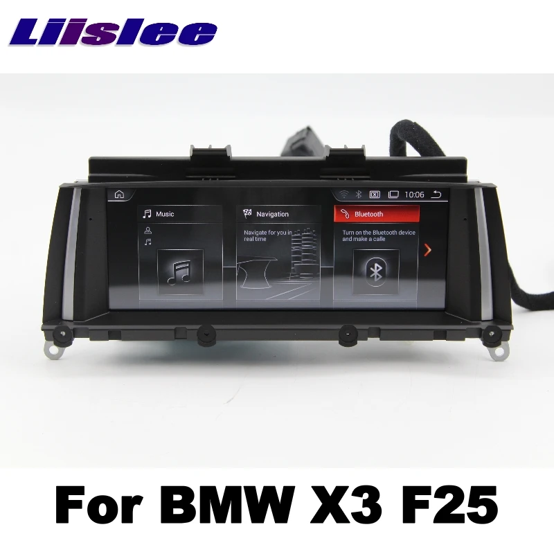Perfect For BMW X3 F25 2011~2013 LiisLee Car Multimedia GPS Audio Hi-Fi Radio Stereo Original Style For CIC Navigation NAVI 1
