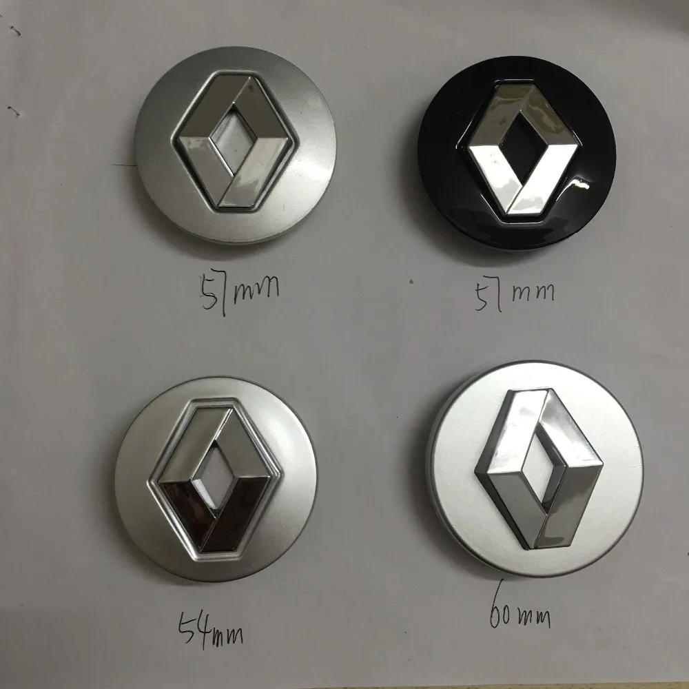 4pcs for Renault 54mm 57mm 60mm Wheel Center Hub Caps Clio Megane