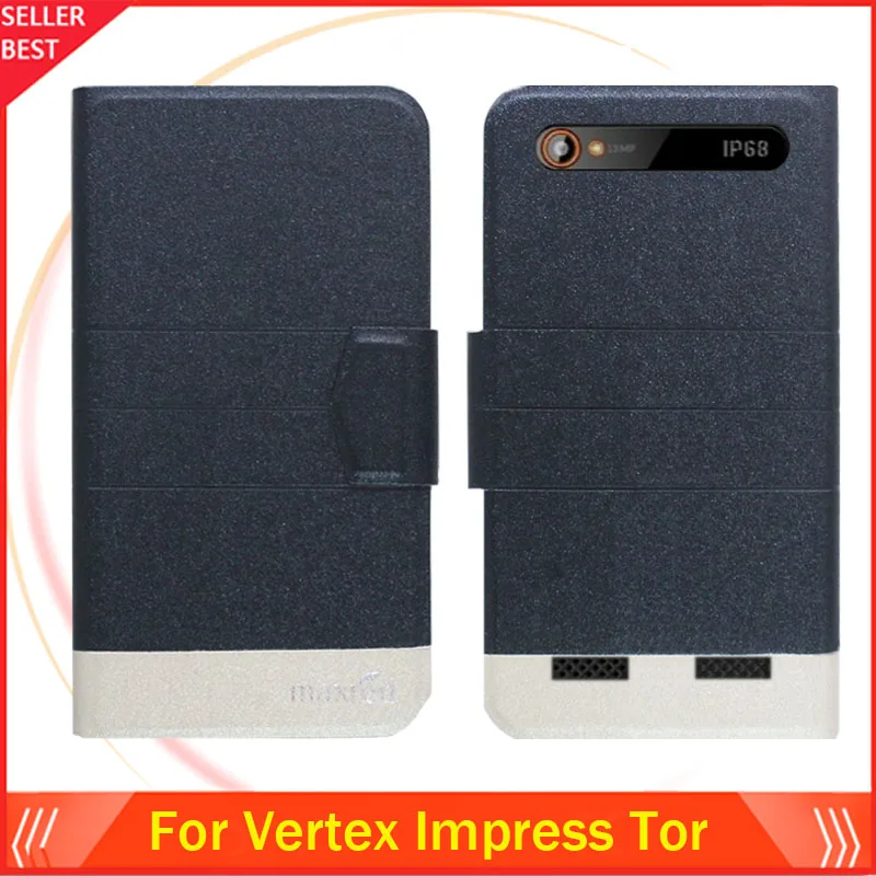 5 цветов лидер продаж! Ультратонкий флип чехол Vertex Impress Tor роскошный эксклюзивный