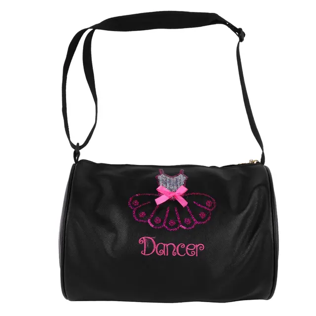 New Arrival Adorable Kids Little Girls Ballet Dance Bag Shiny Sequins