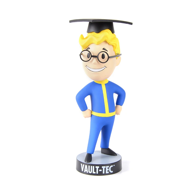 13 см аниме фигурка Gaming Heads Fallout 4 vavle Boy TOY Bobbleheads Серия 1 фигурка Коллекционная модель игрушки brinquedos - Цвет: 04