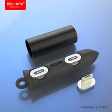 Чехол для хранения с магнитными разъемами и разъемами usb type C для мобильного телефона, Магнитный чехол для зарядного устройства, защитный чехол SIKAI