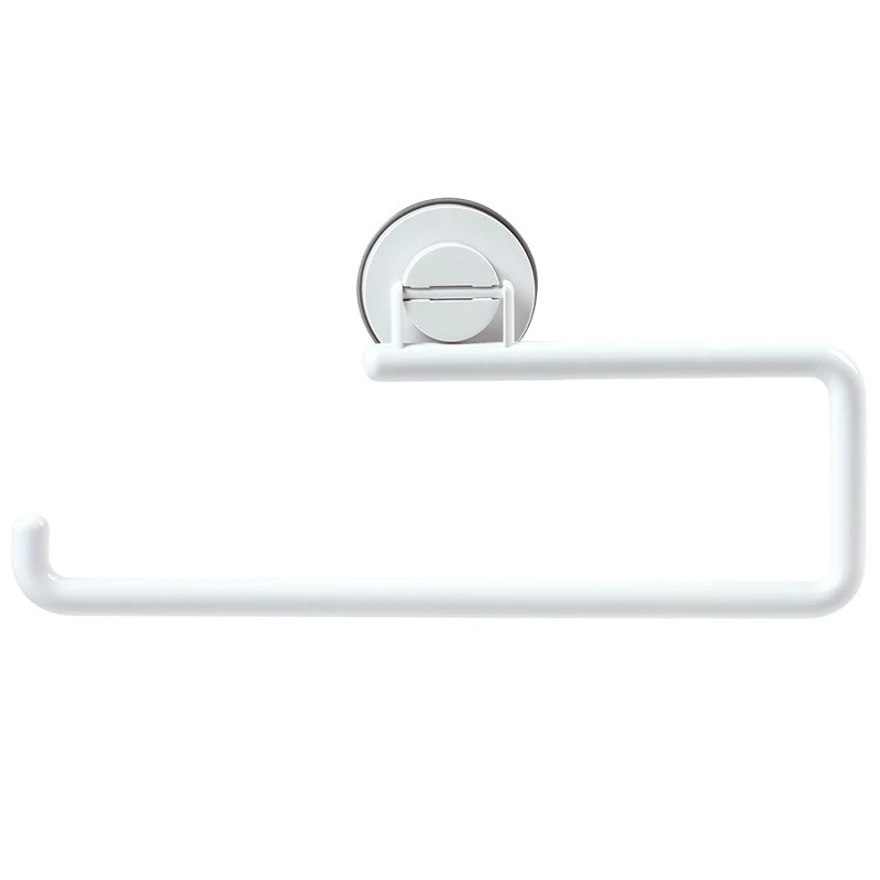 Домашний ABS вакуумный держатель для хранения на присоске, кухонные аксессуары для ванной комнаты, настенный держатель для рулона бумаги mx4291739