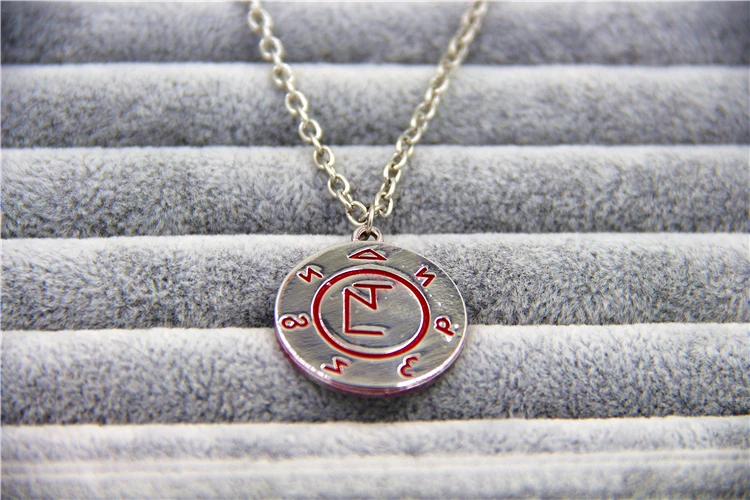 

10pcs/lot Wholesale Fashion Jewelry Silver Charm Supernatural Dean necklace