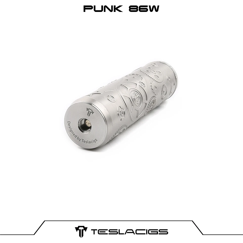 Оригинальный Tesla Punk 86W мех мод Teslacigs Vape ручка питание от 18650 батареи в стиле панк