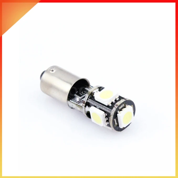 2X T4w T11 H6W BA9 BA9S Canbus error free 5 smd 5050 Водить Автомобиль Клин распродажа боковой фонарь