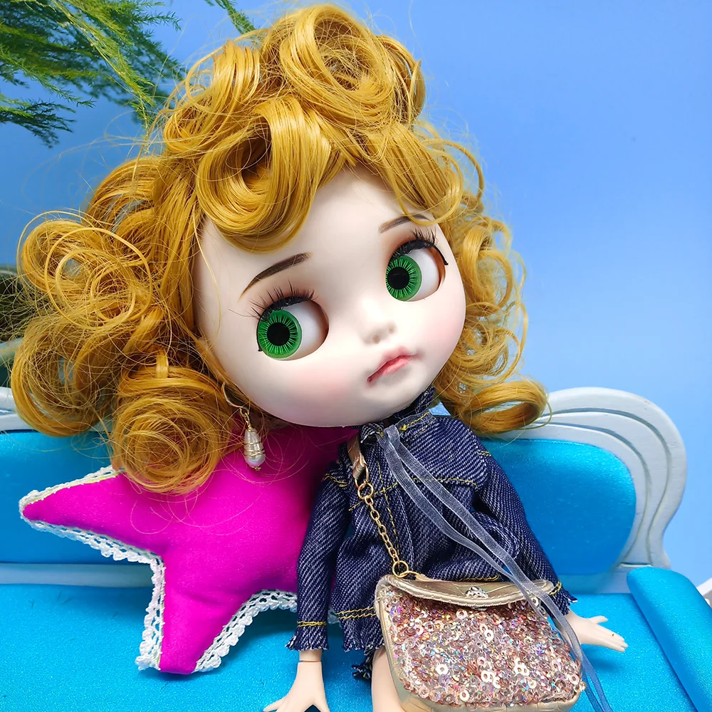 Украшение блестки красочные мини одно плечо сумка костюм Bjd 1/6 1/4 1/3 девушка кукла аксессуары Коллекционная для плеера DIY игрушка