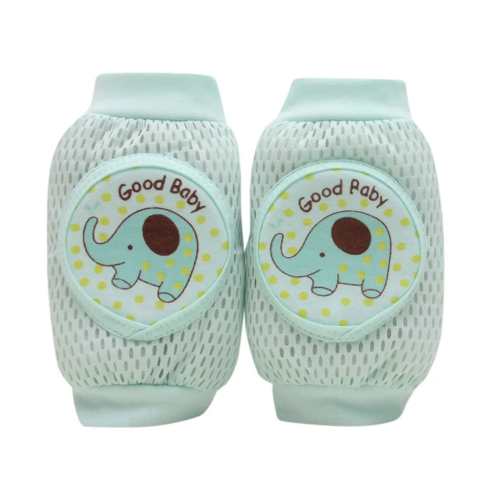 Baby Crawling Knee Pads Cartoon Elephant Crawling Elbow Cushion