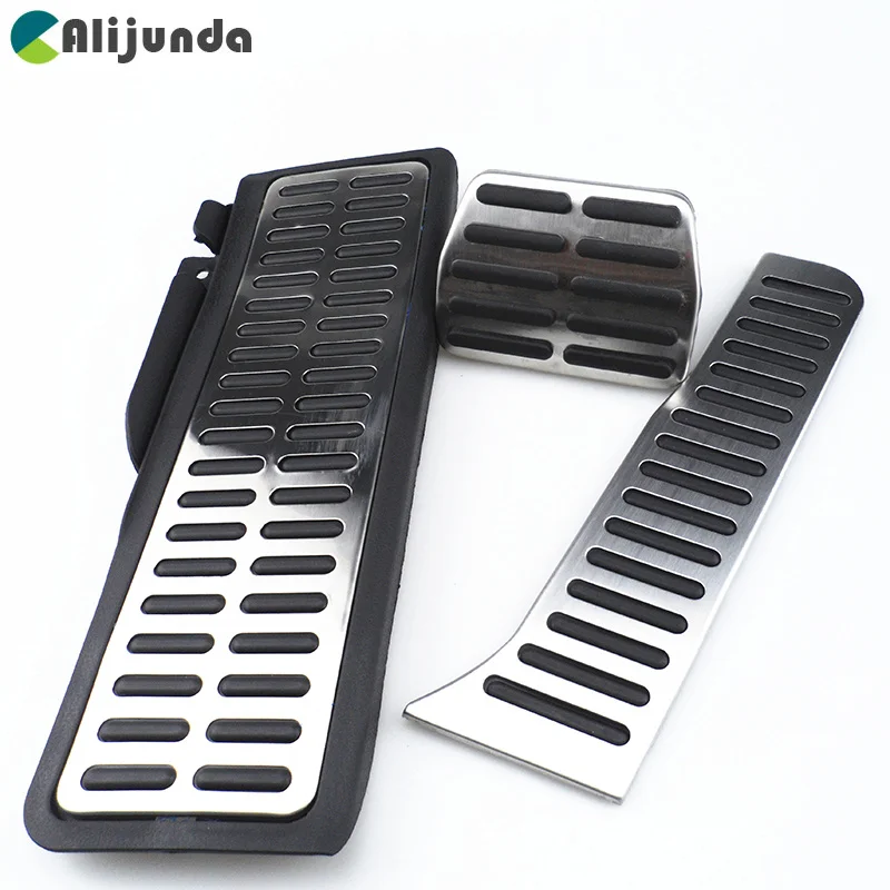 Stainless Vehicle Accelerator Gas Brake Pedal Clutch Pedal for