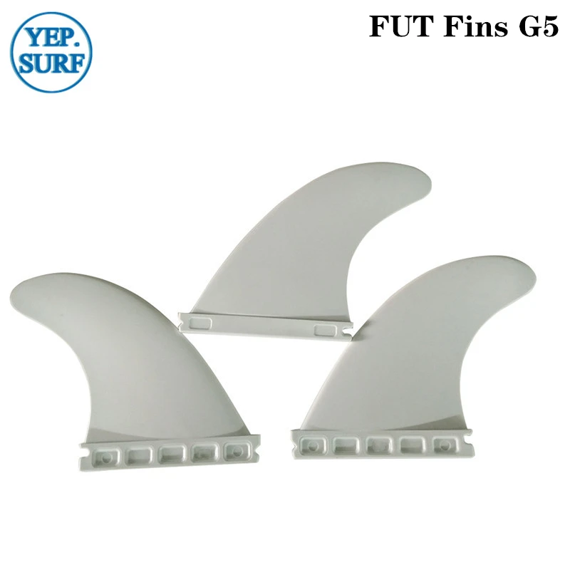 

Hight Quality Fins Plastic Future surf Fins G5 White color Fin
