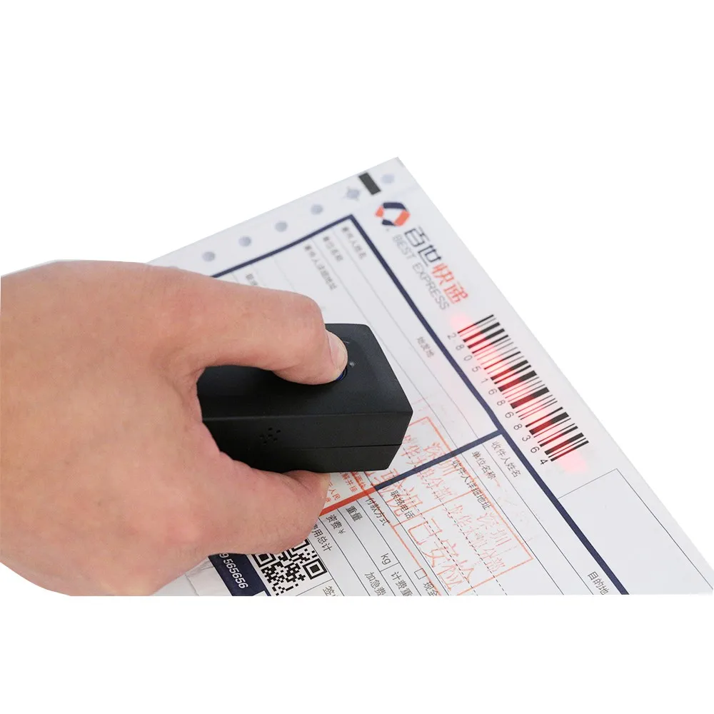 

RIZHI mini bluetooth RZ-1402-MA Chargeable MINI portable Bluetooth barcode scanner
