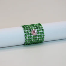 100 шт \ Лот на заказ экологически чистые пряжки для салфеток пластиковое украшение из страз кольцо для салфеток для дома отеля банкета украшения для ужина