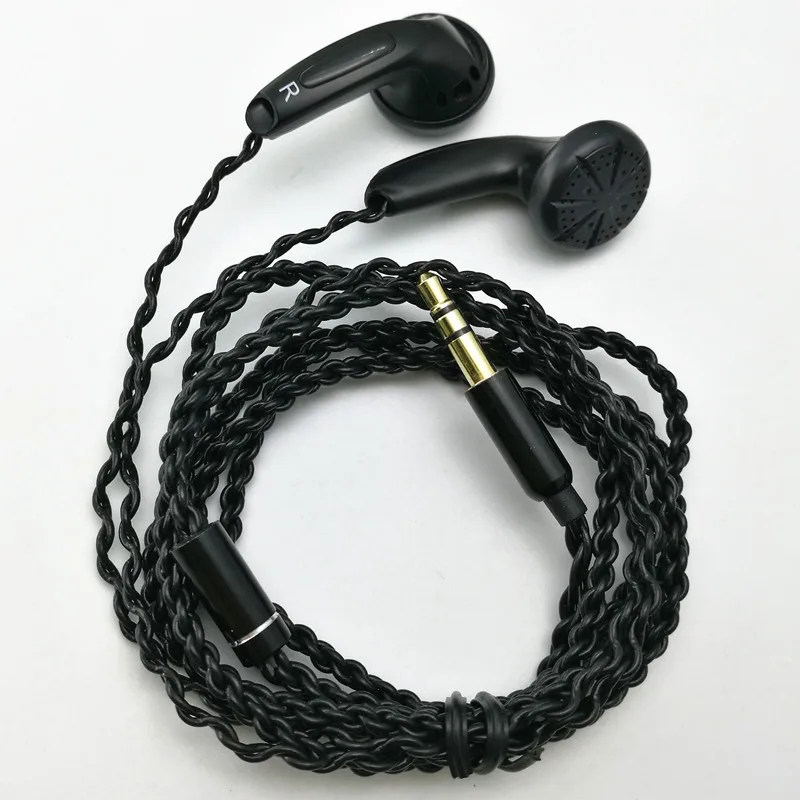 RY4S оригинальные наушники-вкладыши 15 мм качество музыки звук HIFI наушники(MX500 стильные наушники) 3,5 мм L изгиб hifi кабель