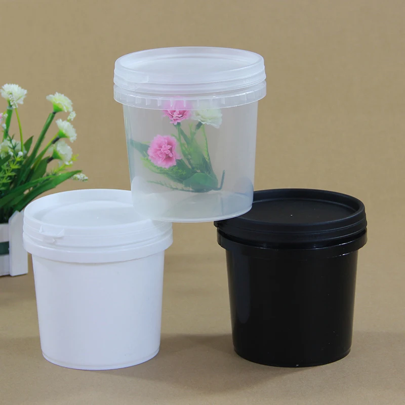 10PCS/lot Plastic Takeaway food Containers Box With Lids 1000ML Small