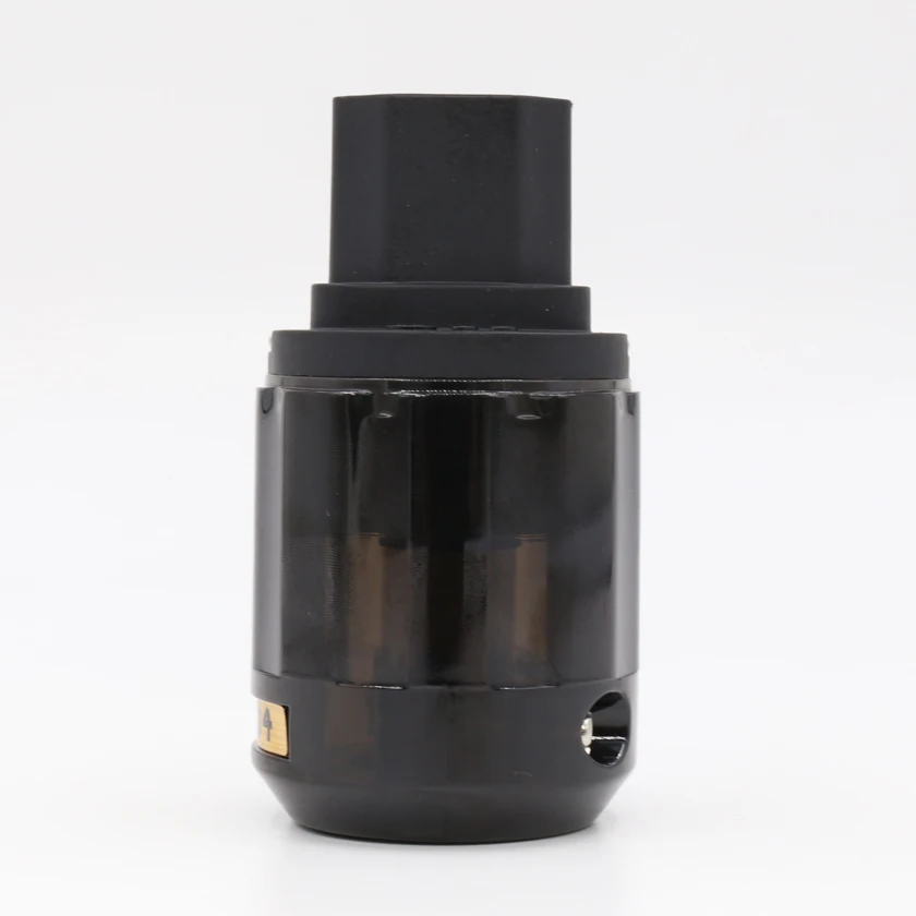 

2pcs C-004 Rhodium palted IEC power plug,female supply power plug for DIY audio power wire