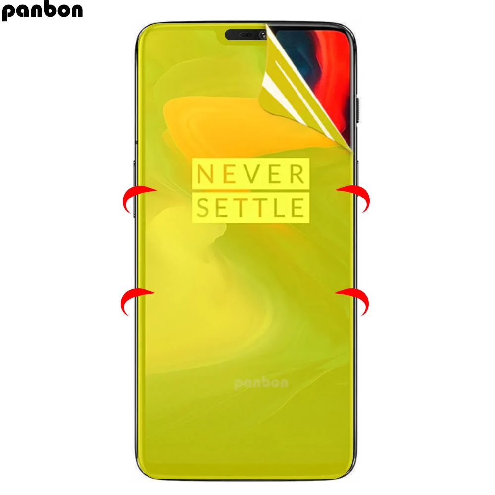 One plus гидрогель для Oneplus 6T 6 5 5T 3t 3 Полное покрытие передний и задний экран Защита самовосhealing вающаяся нано защитная пленка