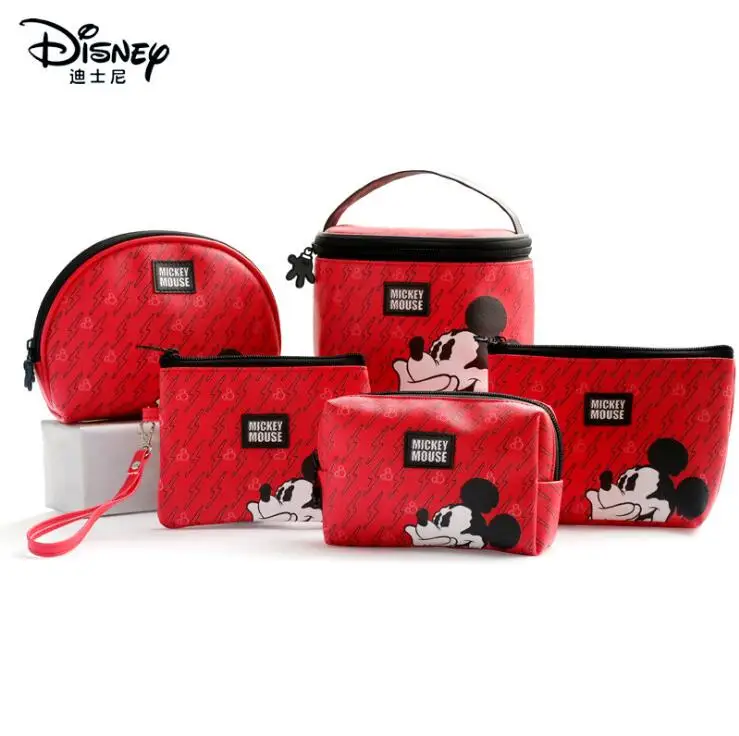 

Genuine Disney Mickey Mouse children toy Multi-function Women Bag Wallet Purse Baby Care Fashion Mummy Bag kids Gift Hot Sale