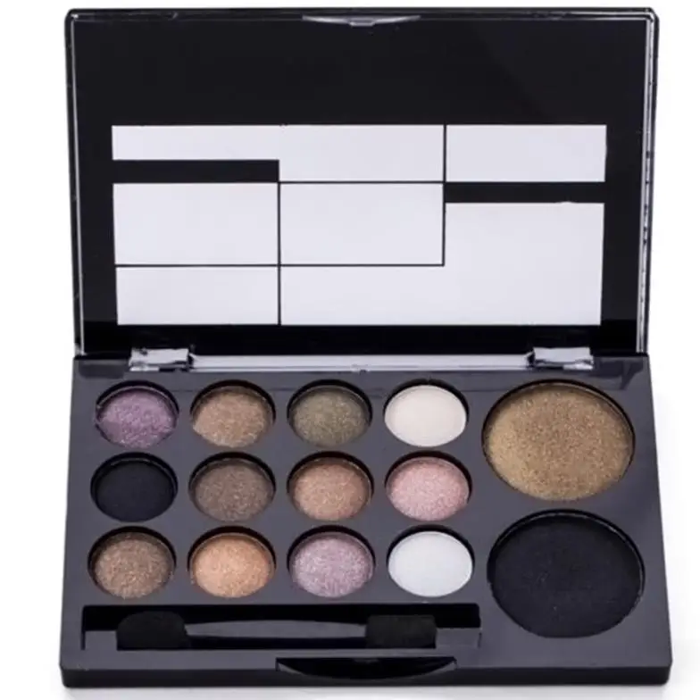 

Professional Makeup 14 Colors Eye Shadow Palette Neutral Nude Shimmer Matte Pigment Eye Shadow Cosmetics Smoky Glitter Eyeshadow