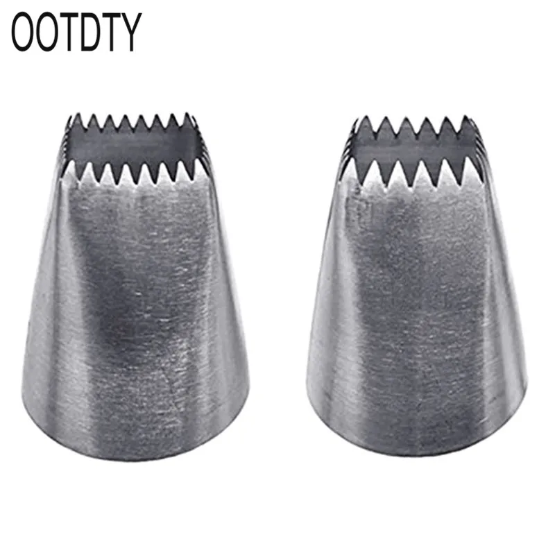 

Square Stainless Steel Cake Icing Piping Decorator Dessert Cream Mold Shaping Baking Pastry Tools