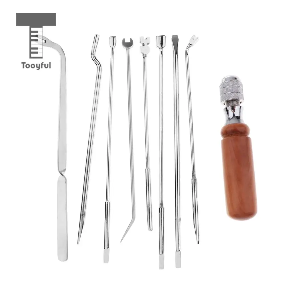 Tooyful Piano Tuning Maintenance Tools Tuning Tool Jujube Wood Handle Repair Tools