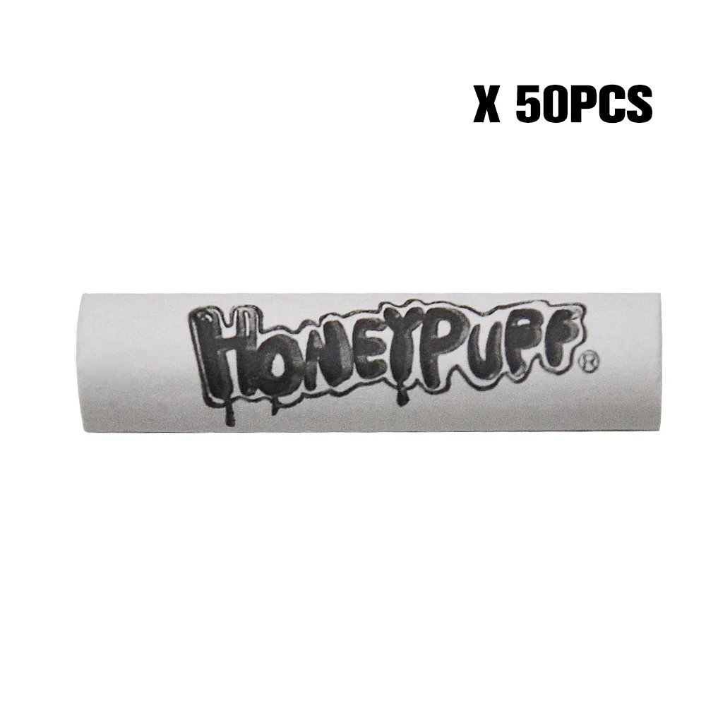 50pcs HONEYPUFF Brand 6MM Active Charcoal Pipe Filter Suit For Metal Smoking Pipe or Natural Wood Smoke Pipes Accessories - Цвет: 50pcs