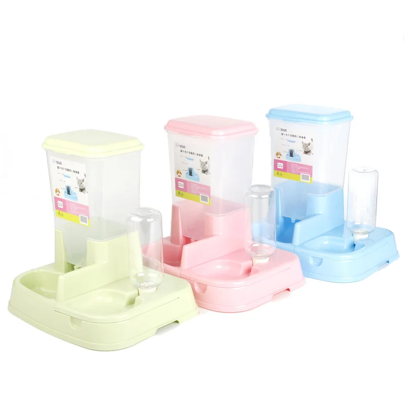 High Capacity Automatic Water Dispenser Feeder Cat Food Bowl Dog Double Bowl Best Selling Pet Supplies