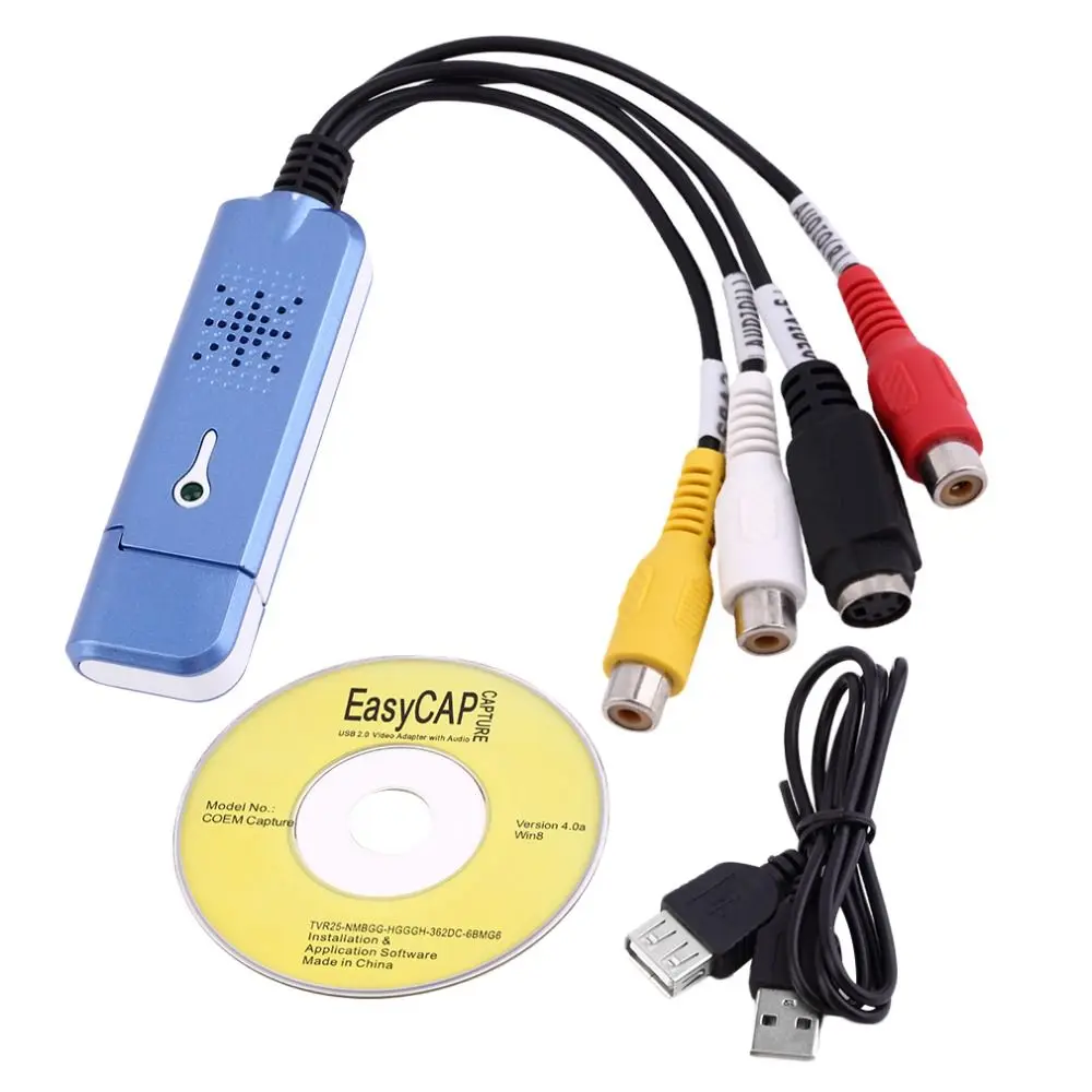 USB 1 way acquisition card, DVD, AV video, USB computer set top box