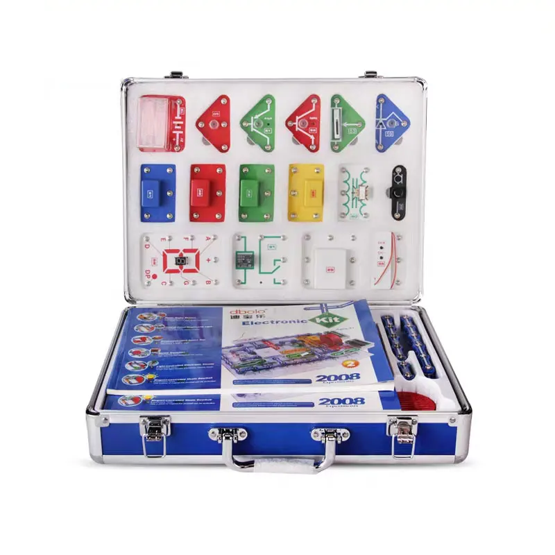 

2008 Projects English Version Snap Circuits Light Music Radio Electronic Building Blocks Science Educational Kid's Puzzle Toy