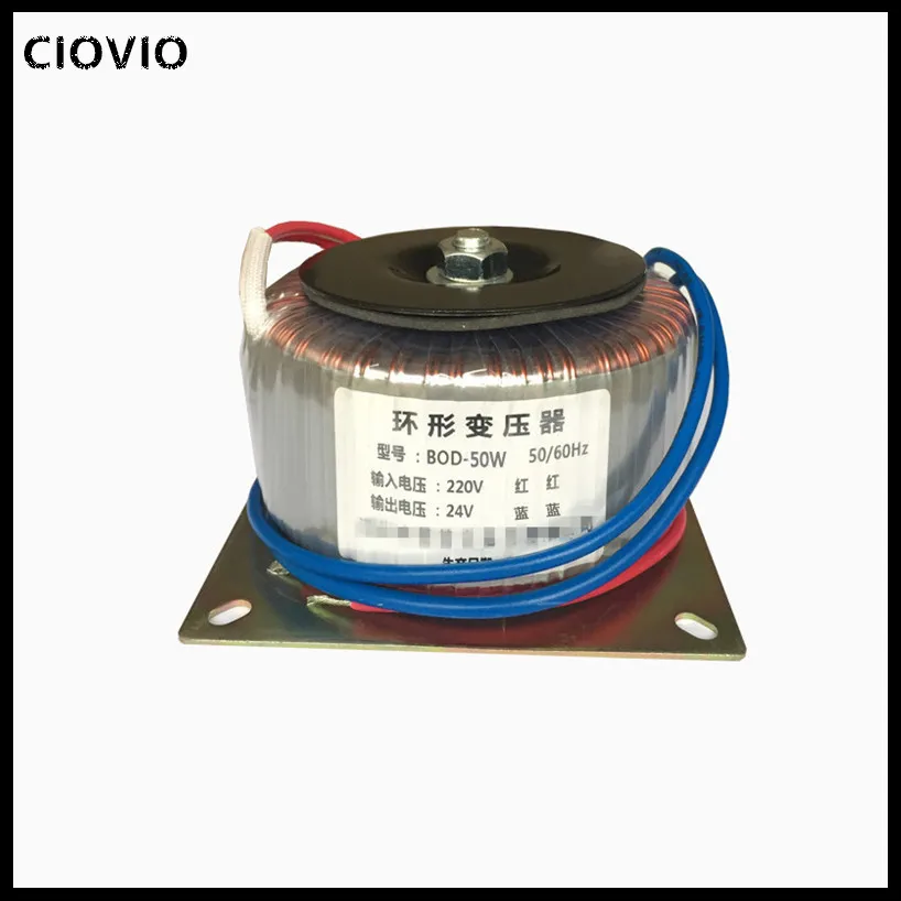 Transformador de Potência Ciovio 500 1600 Toroidal Transformador Duplo 6 v 7 15 17 24 100w 150w 200 300 5 Transformadores