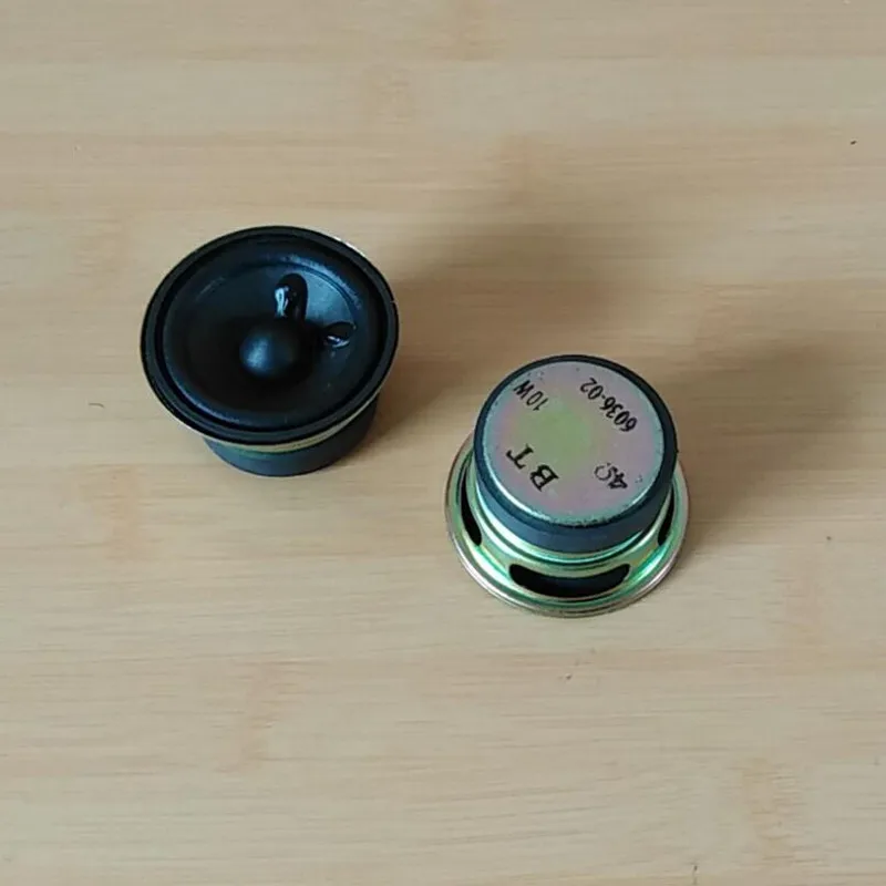 2 дюймов 4 ohm Audio Динамик блок 2 дюймов пулевидный колпачок Бумага конус ткань сбоку Динамик