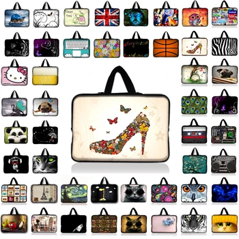 

10 11.6 13.3 14 15 15.6 17 17.3 Inch Keyboard print Laptop sleeve Notebook Bag Case Messenger PC Handbag for ipad macbook HP #8