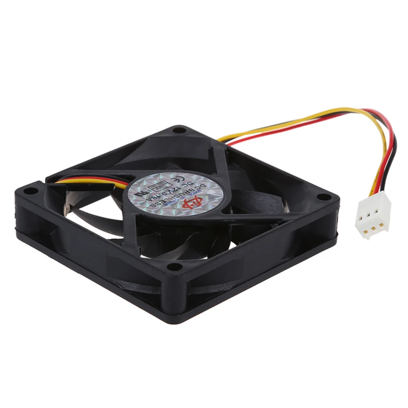 70 мм корпус ПК компьютер чехол 3 Pin охлаждающий вентилятор Cooler
