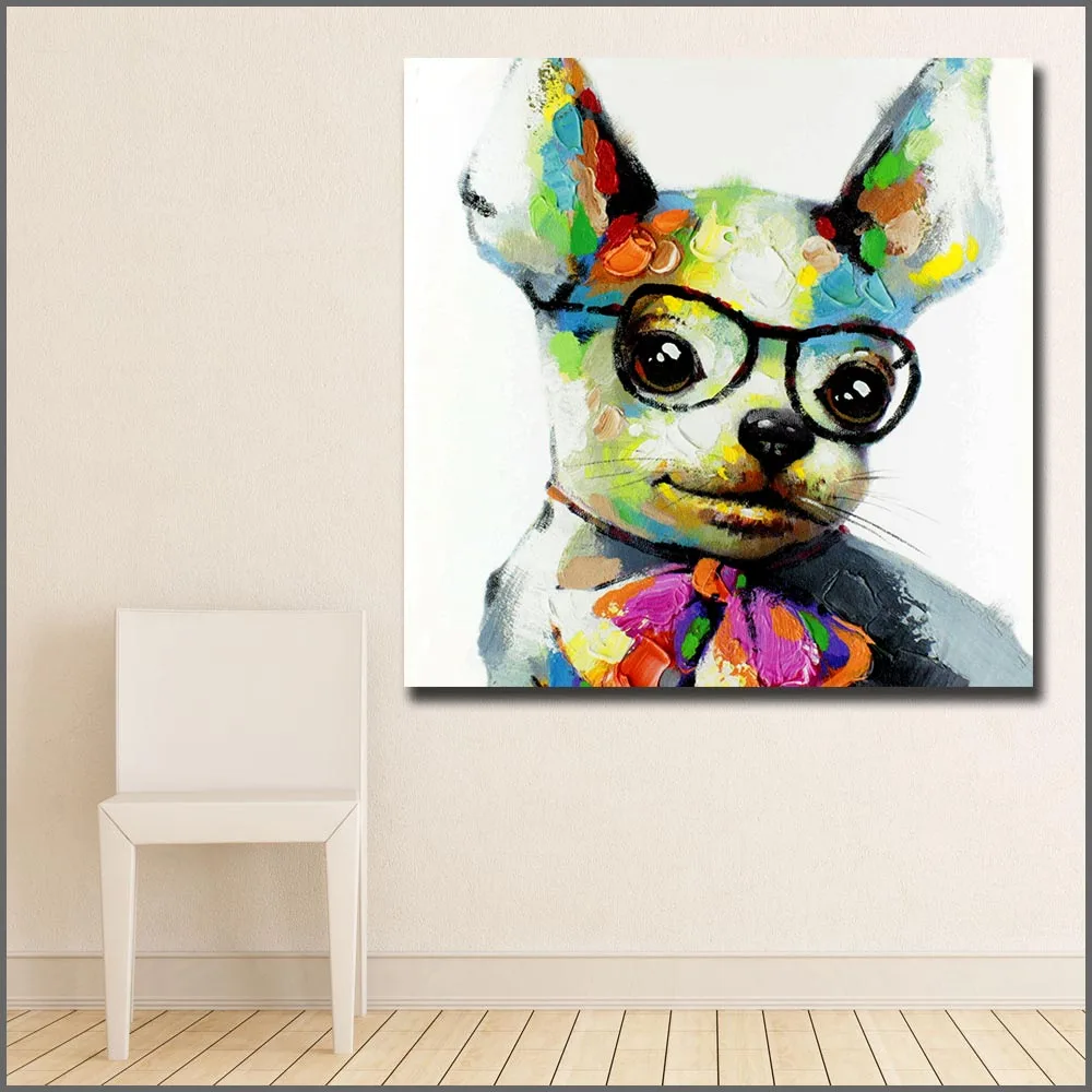 A puppy with glasses 3