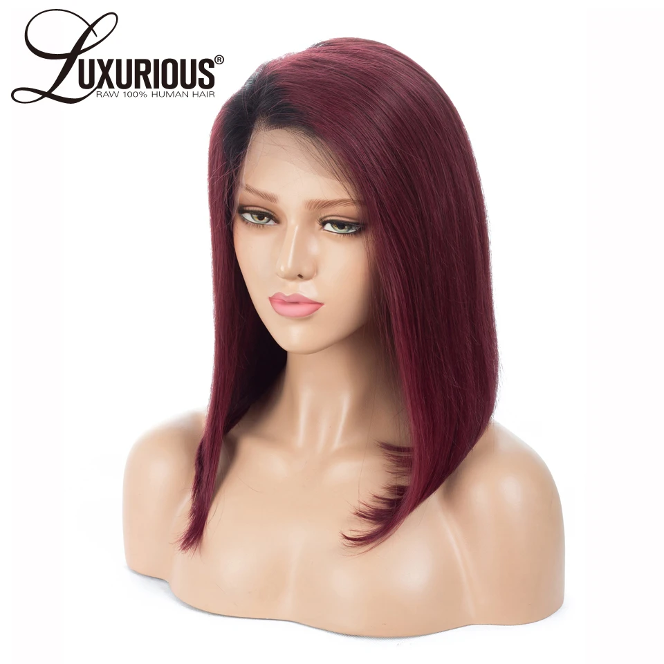 Buy Luxurious Brazilian Straight Short Ombre Wig