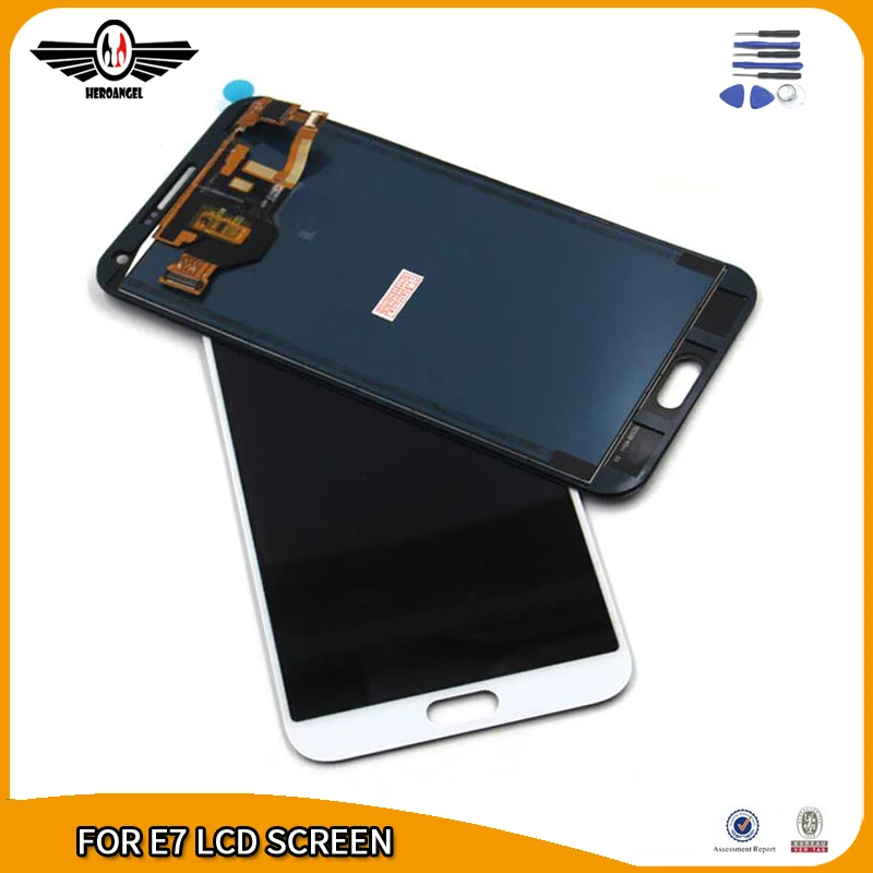 E7 для samsung Galaxy E7000 ЖК-дисплей Дисплей Сенсорный экран дигитайзер сборки запасные