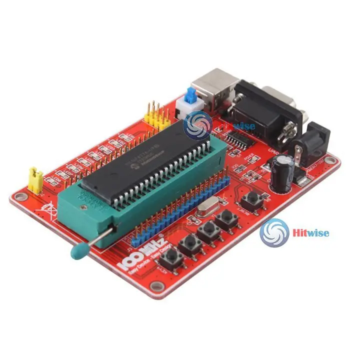 Bulemoon PIC Development Board For PIC16F877 PIC16F877A ICSP Program ...