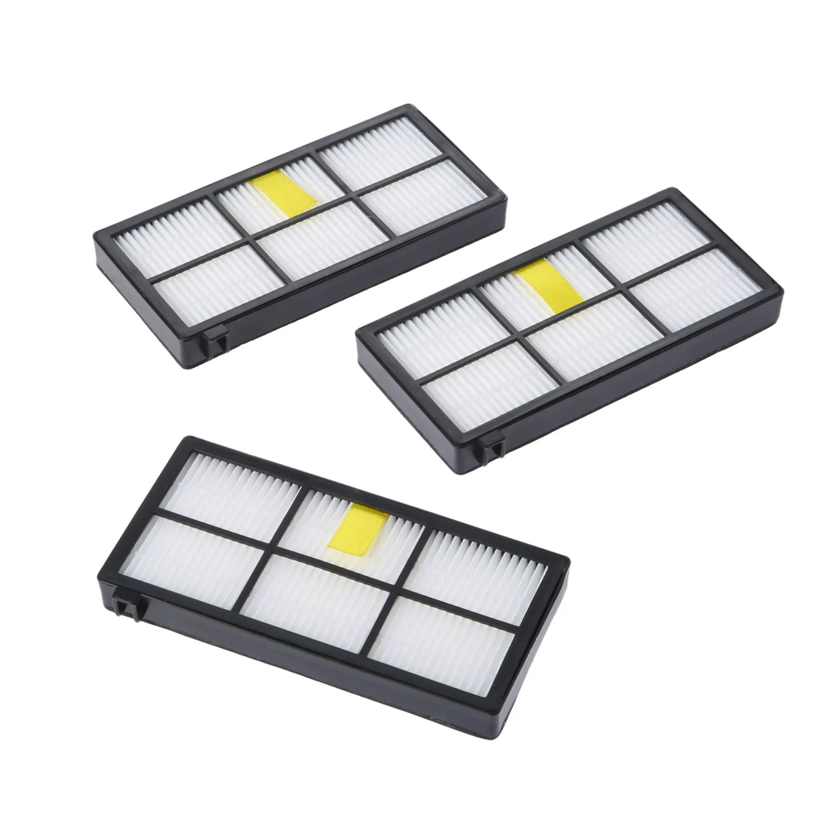 

3Pcs Replacement Plastic HEPA Filter For IRobot Roomba 800 900 Series 800 870 880 980 Vacuum Cleaners Replacement Cleaner Parts