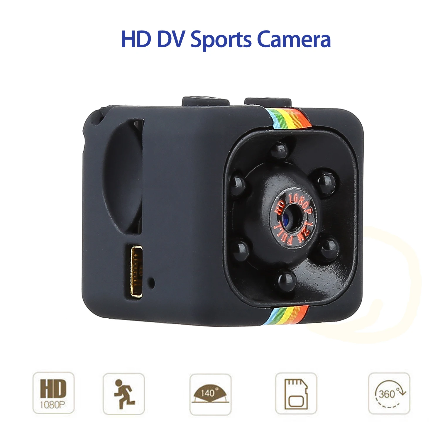 TOMLOV 1080P 30fps Full HD IR DV Digital Recorder Sports font b Action b font Video