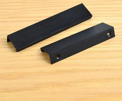 gold hidden furniture handle kitchen cabinet pull  (8)